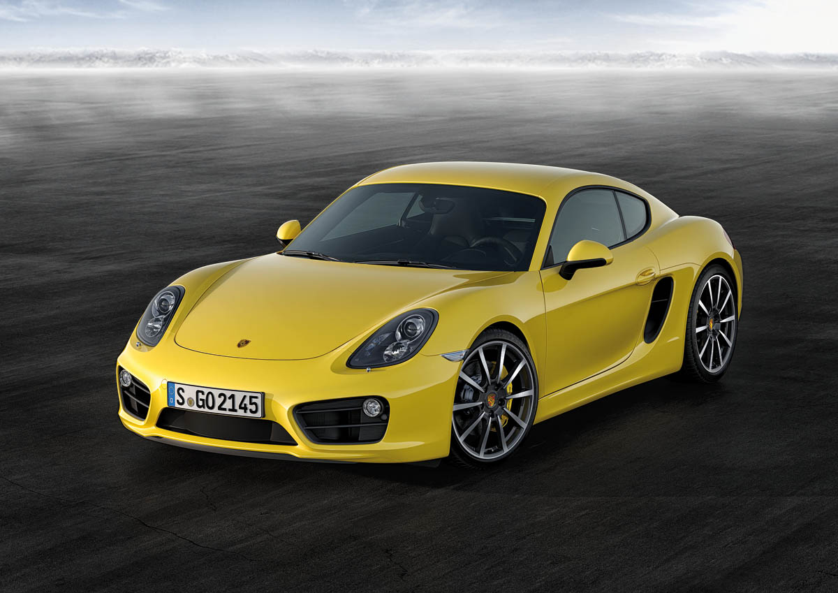 2013 Porsche Cayman S front
