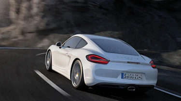 2013 Porsche Cayman rear