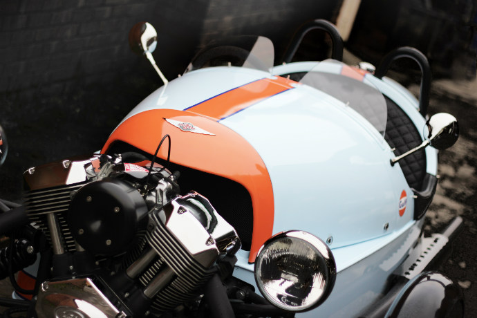 Morgan 3 Wheeler Gulf edition