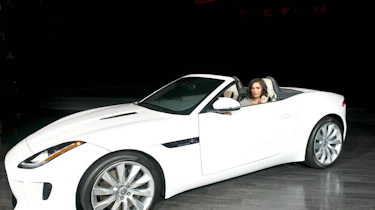 Jaguar F-type LA motor show