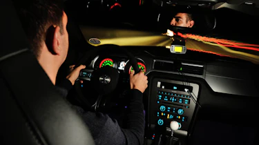 evo January 2013 Ford Shelby Mustang GT500 on the Autobahn