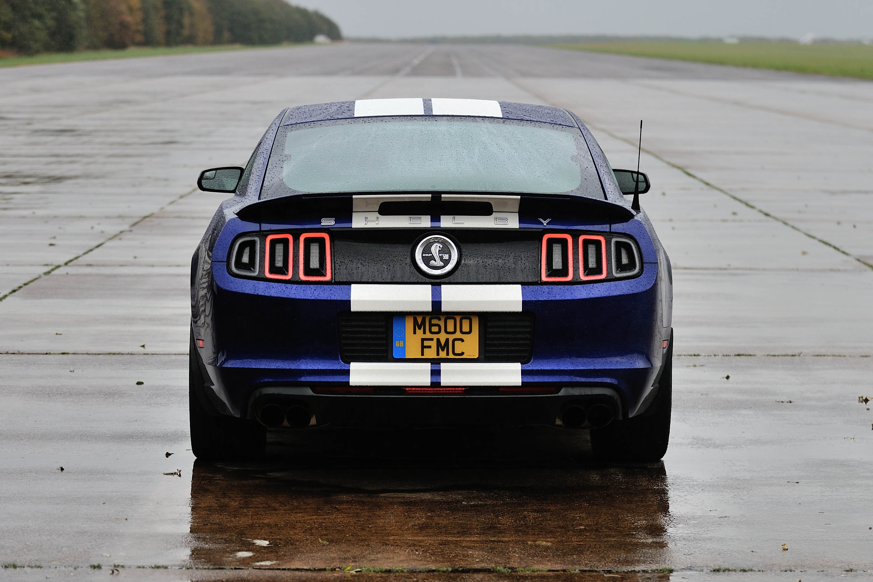 Ford Shelby GT500 Mustang on track