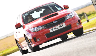 Subaru Impreza WRX STI 340R cornering