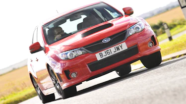 Subaru Impreza WRX STI 340R cornering