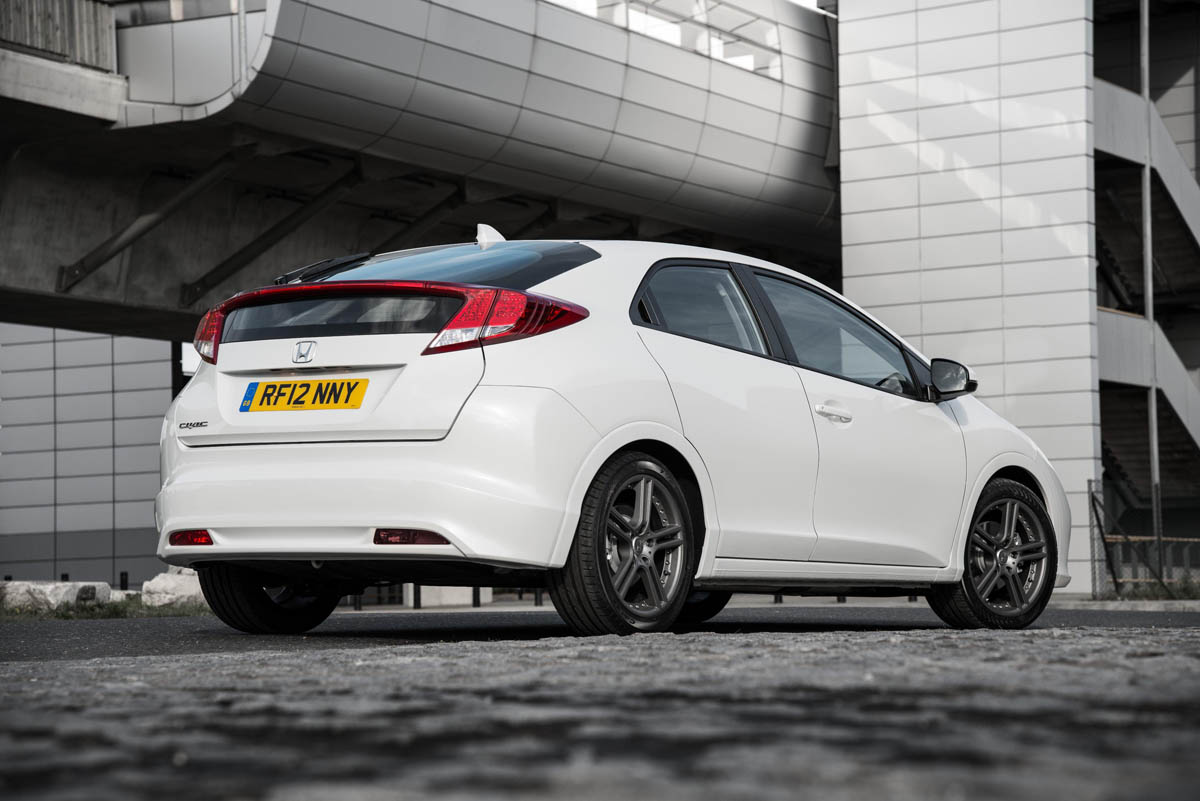 2012 Honda Civic Ti rear view