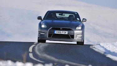 Porsche 911 Carrera group test Nissan GT-R