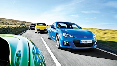 Subaru BRZ vs Nissan 370Z, Mazda MX-5 and Renault Megane 265