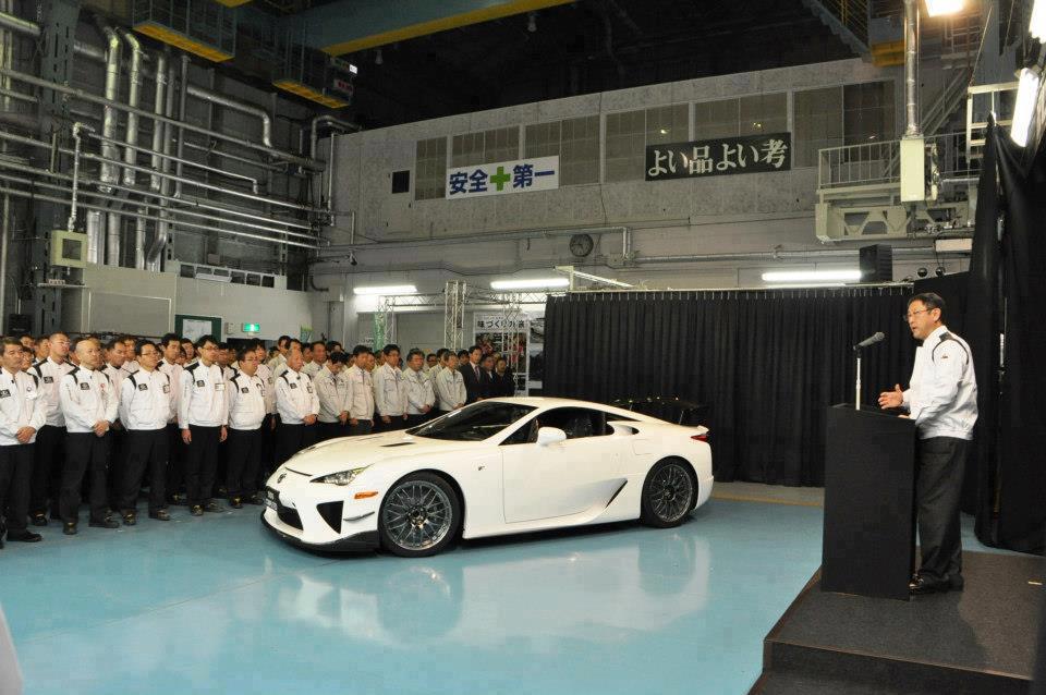 Lexus LFA production ends