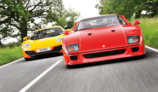 McLaren MP4-12C vs Ferrari F40