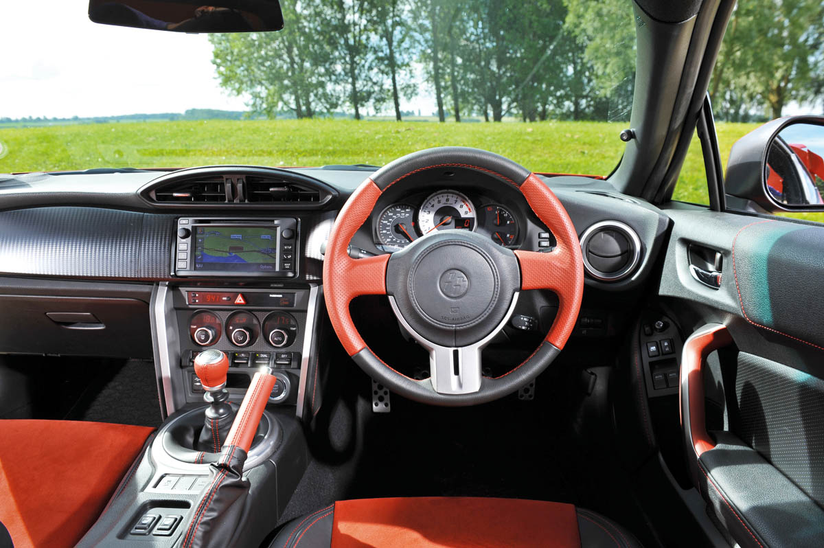 Toyota GT86 interior dashboard