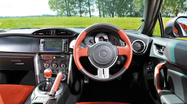 Toyota GT86 interior dashboard