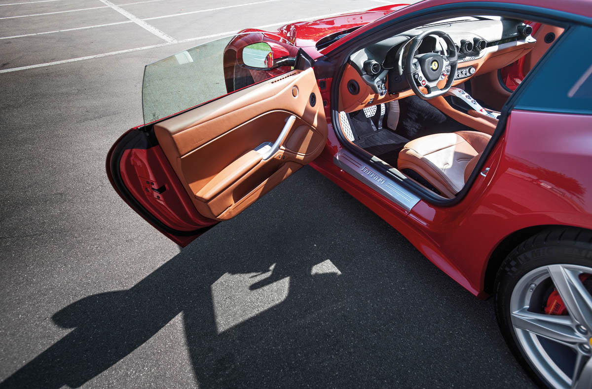 Ferrari F12 Berlinetta door open