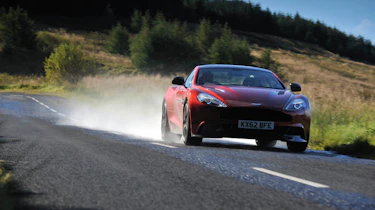 New Aston Martin Vanquish water splash