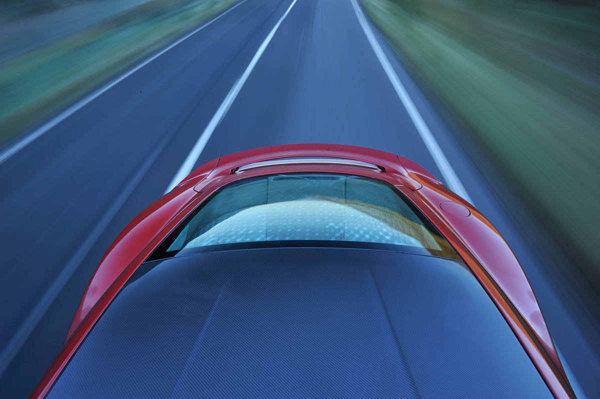 New Aston Martin Vanquish carbon roof