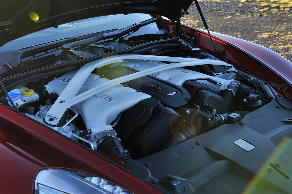 New Aston Martin Vanquish 5.9-litre V12 engine