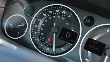 New Aston Martin Vanquish dials speedo