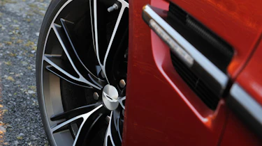 New Aston Martin Vanquish alloy wheel side vent