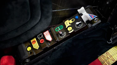 Michael Schumacher's Ferrari F1 car starter functions
