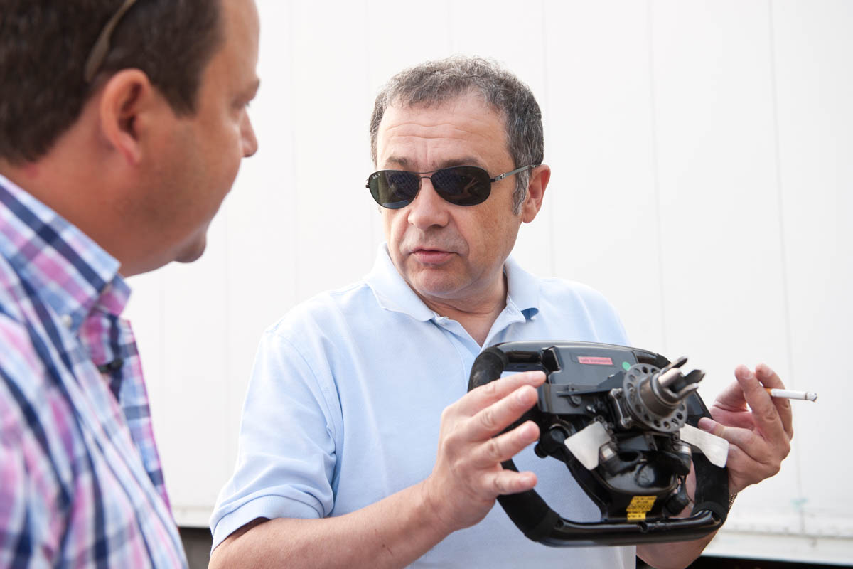 Michael Schumacher's Ferrari F1 car owner Pierangelo Masselli