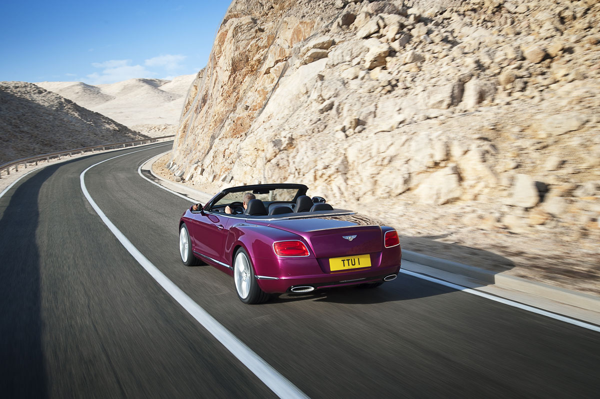 Bentley Continental GT Speed convertible