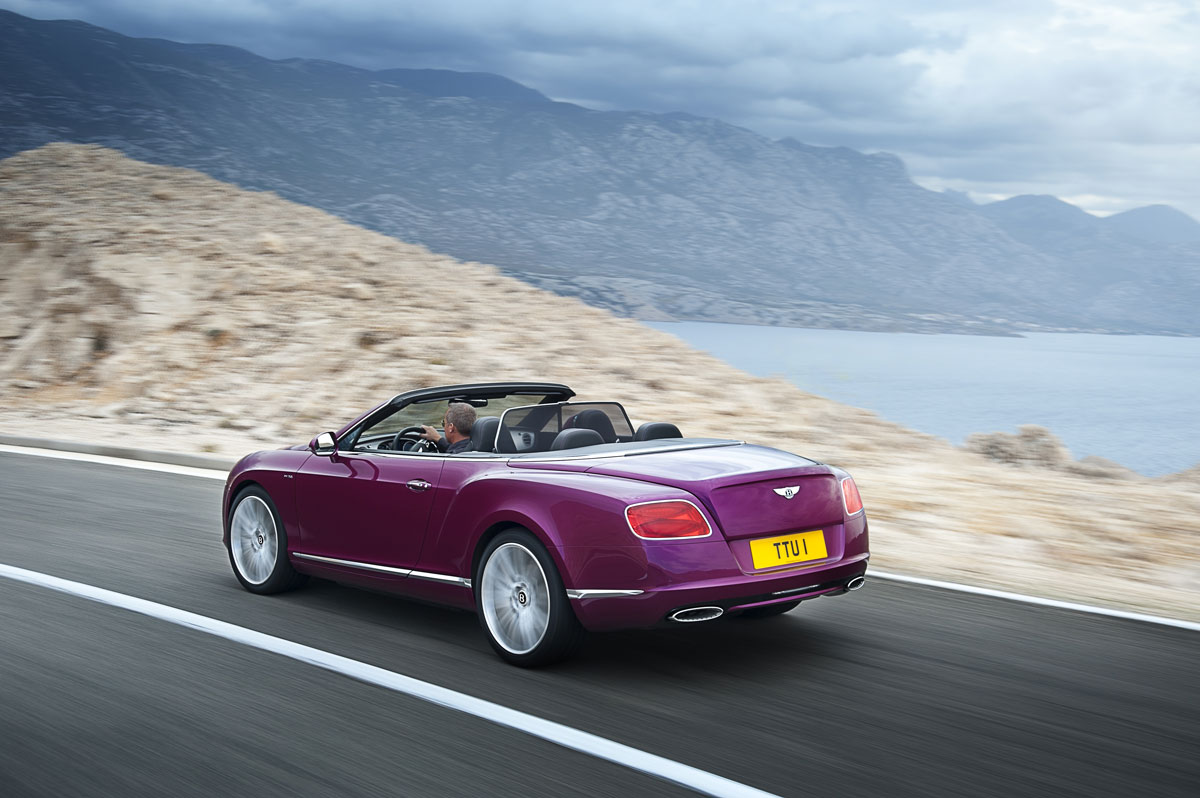 Bentley Continental GT Speed convertible