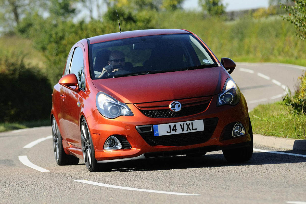 2012 sales figures Vauxhall Corsa VXR