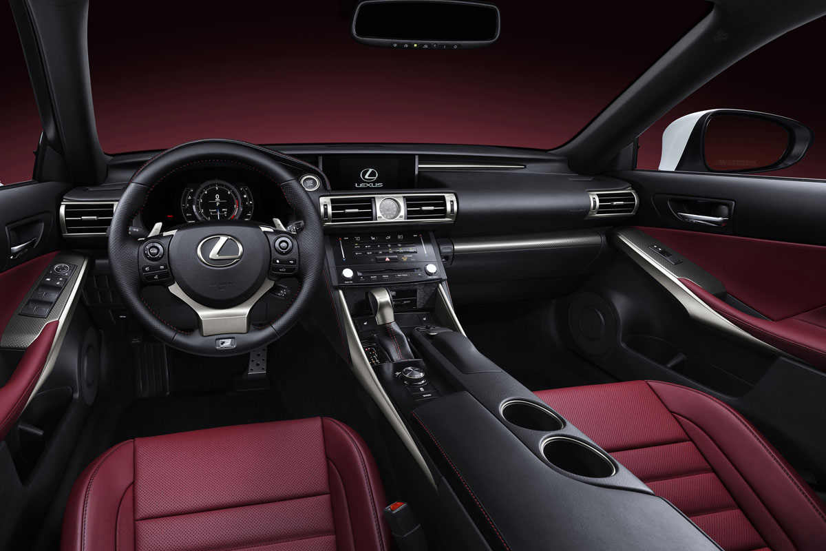 Lexus IS F-Sport unveiled
