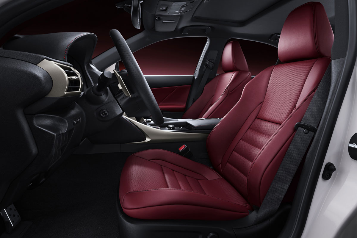 Lexus IS F-Sport unveiled