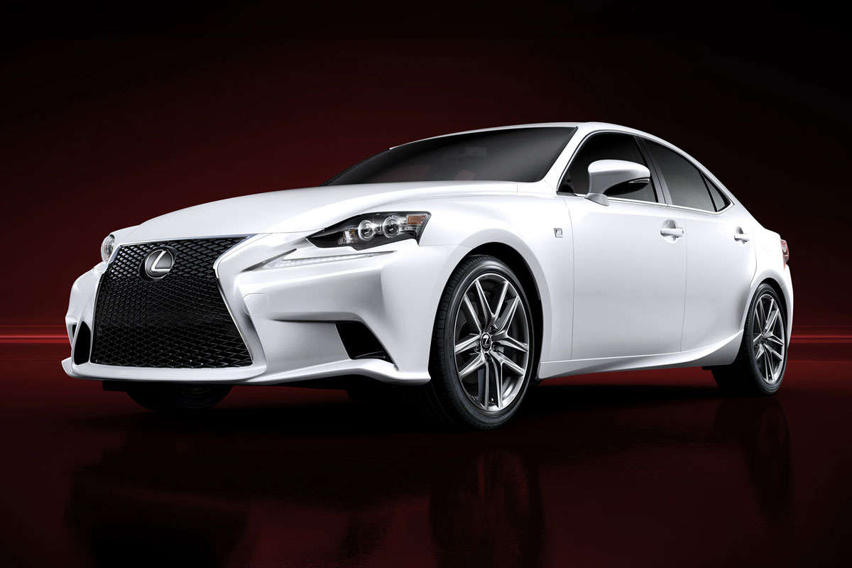 Lexus IS F-Sport unveiled