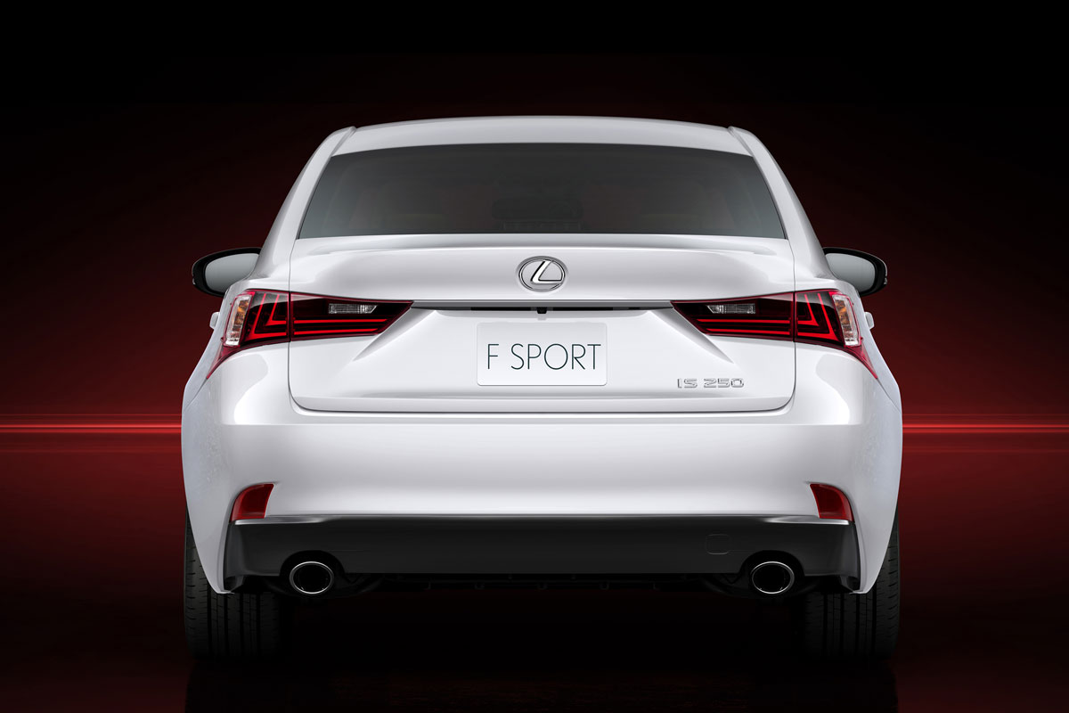 Lexus IS F-Sport unveiled
