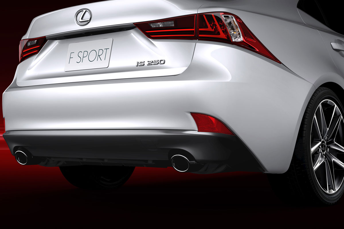 Lexus IS F-Sport unveiled
