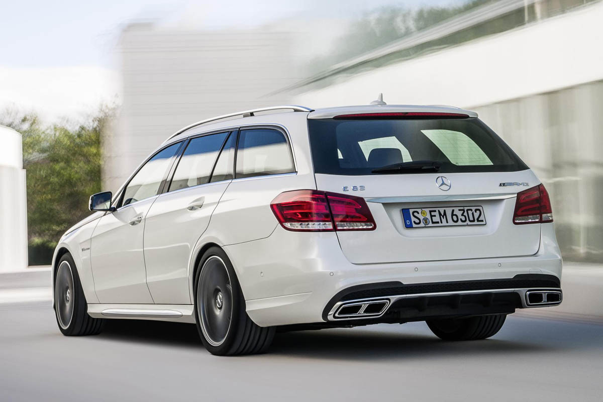 2013 Mercedes-Benz E63 AMG Estate rear