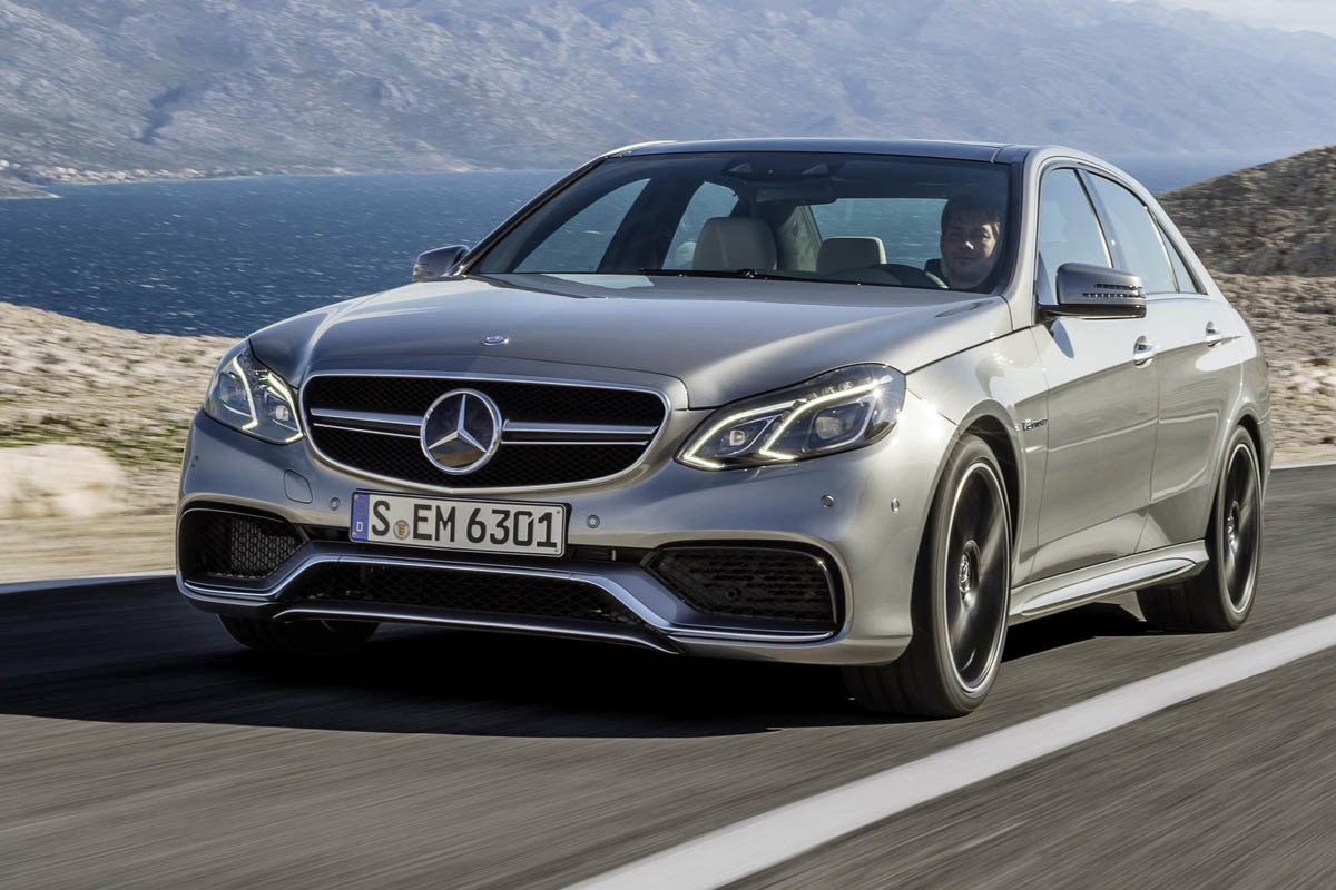 2013 Mercedes-Benz E63 AMG saloon front