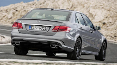 2013 Mercedes-Benz E63 AMG rear view