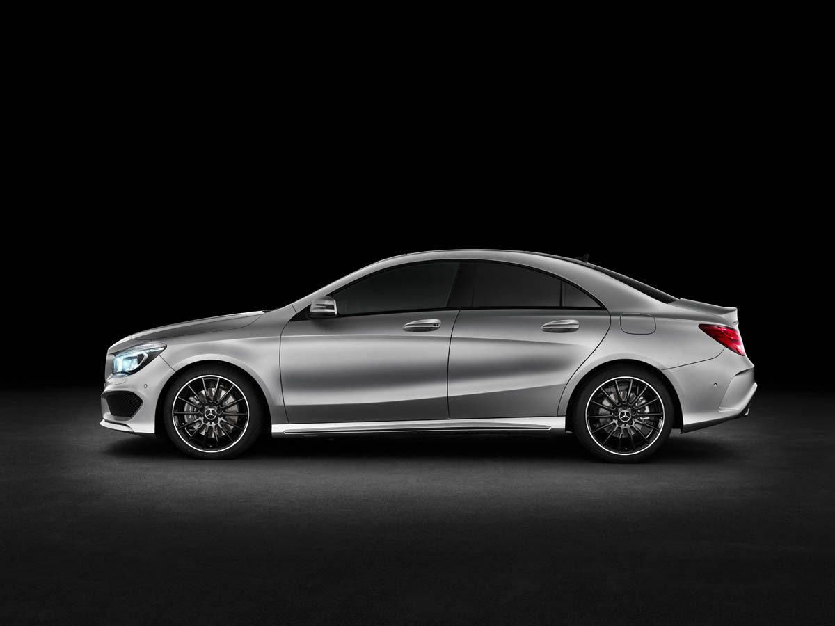 Mercedes-Benz CLA side profile