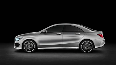 Mercedes-Benz CLA side profile
