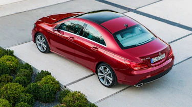Mercedes-Benz CLA red