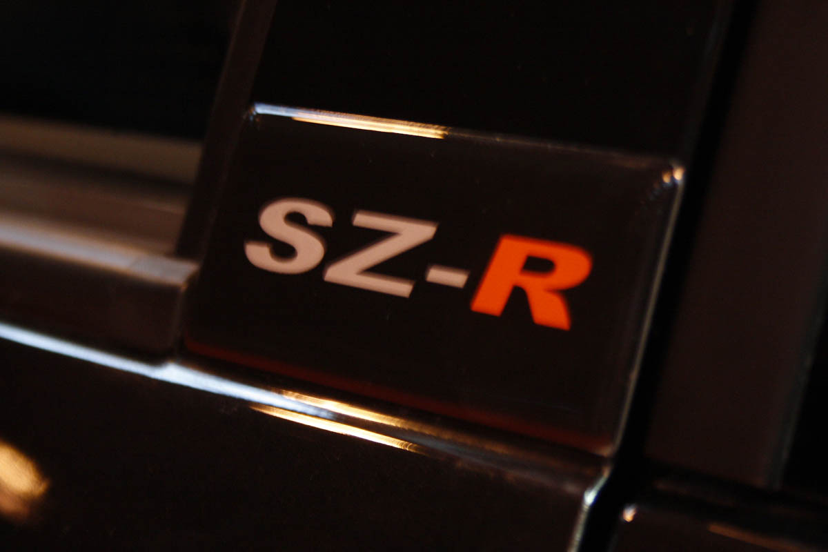 Suzuki Swift Sport SZ-R special edition badge