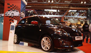 Suzuki Swift Sport SZ-R at Autosport show