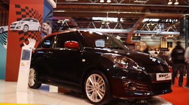 Suzuki Swift Sport SZ-R at Autosport show