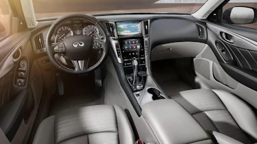 Infiniti Q50 sports saloon interior dashboard