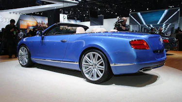 2013 Bentley Continental GTC Speed rear