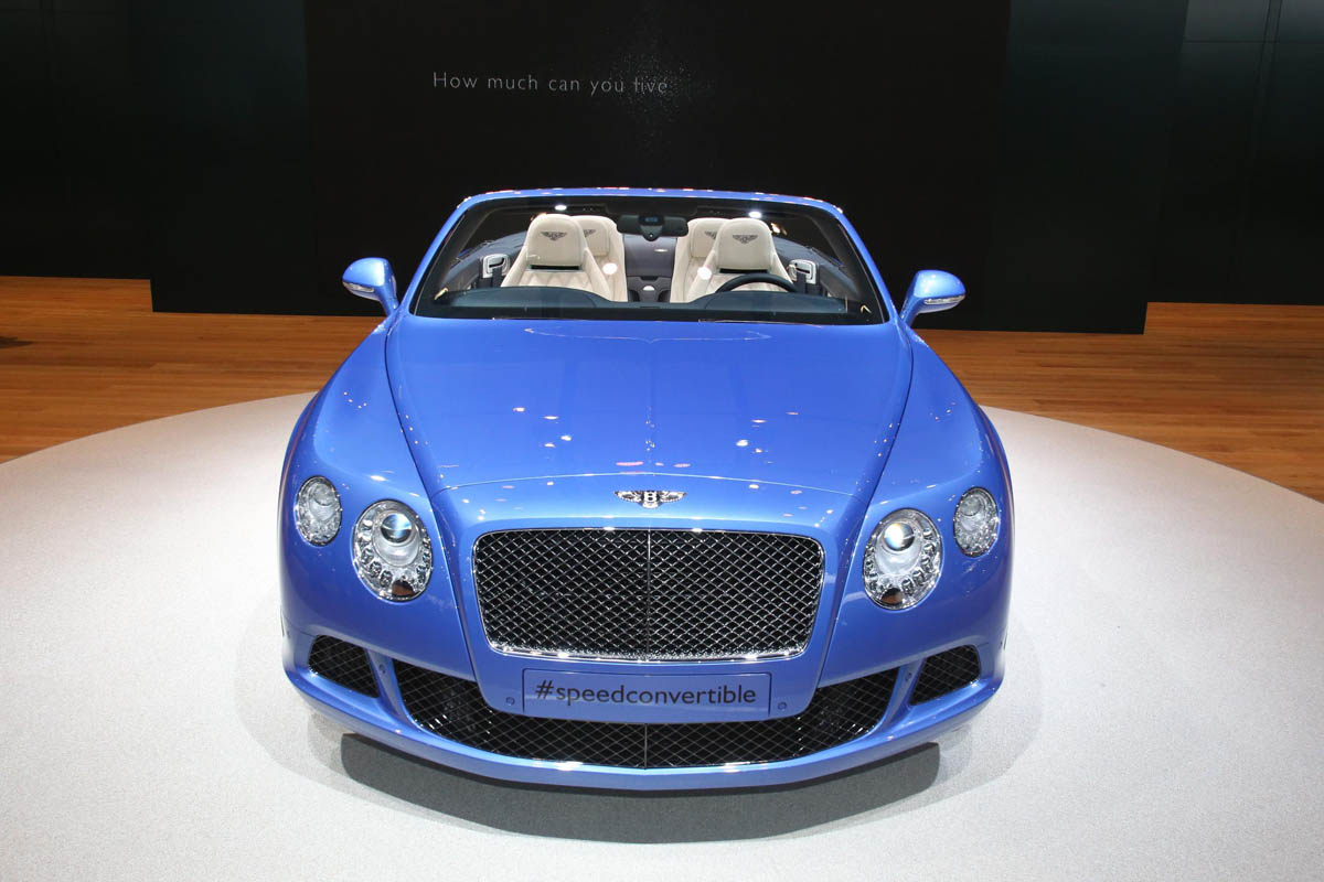 2013 Bentley Continental GTC Speed front