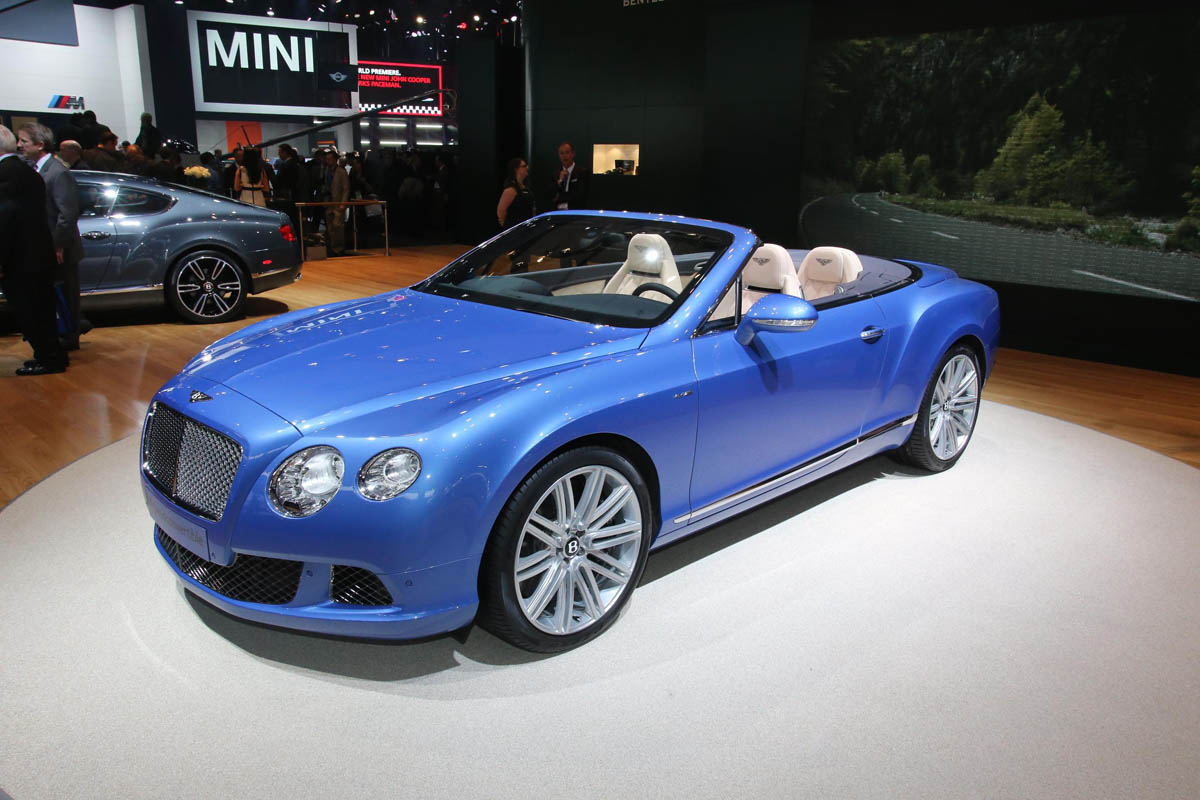 2013 Bentley Continental GTC Speed front view