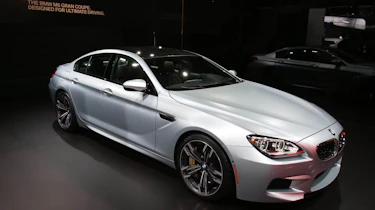 BMW M6 Gran Coupe at the Detroit show front