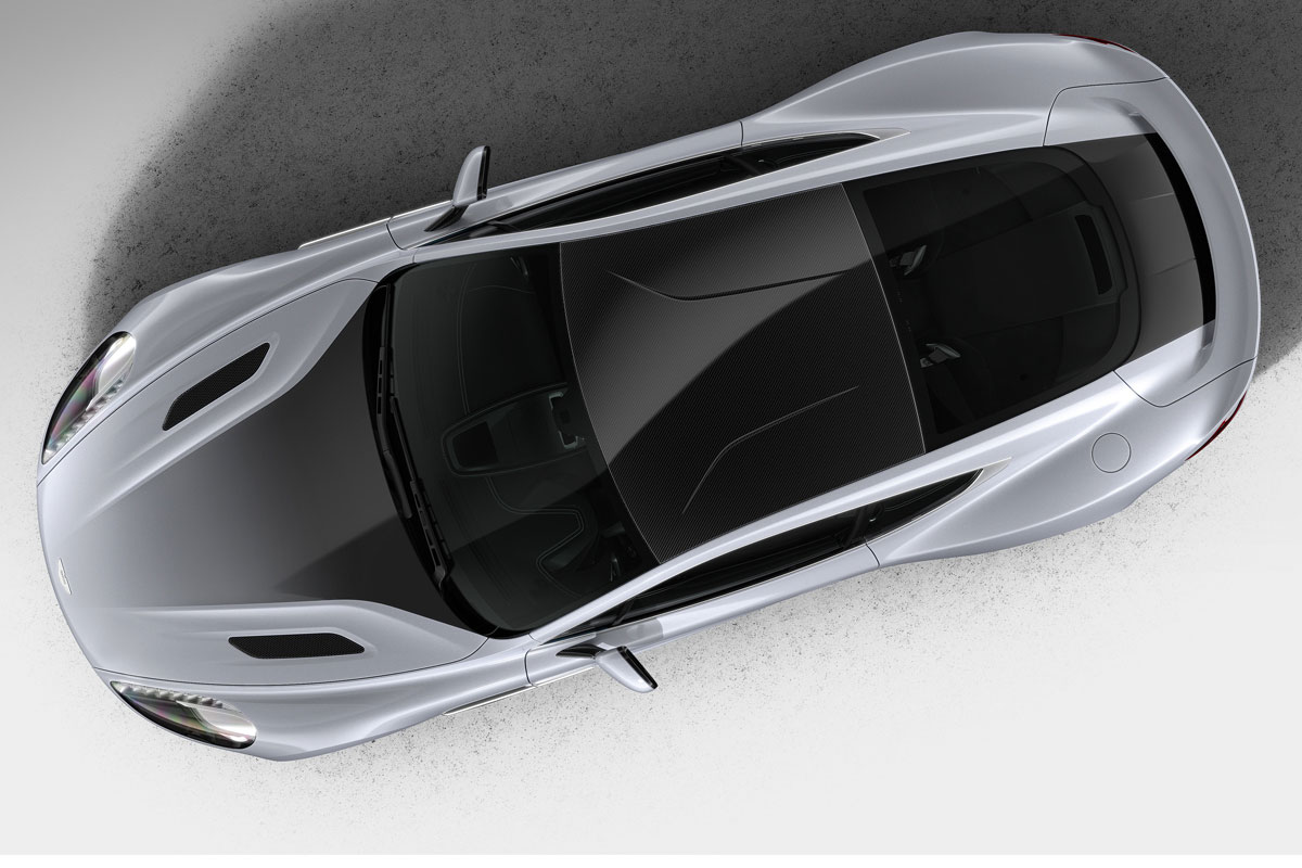 Aston Martin Vanquish Centenary Edition top