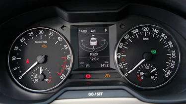 2013 Skoda Octavia dials