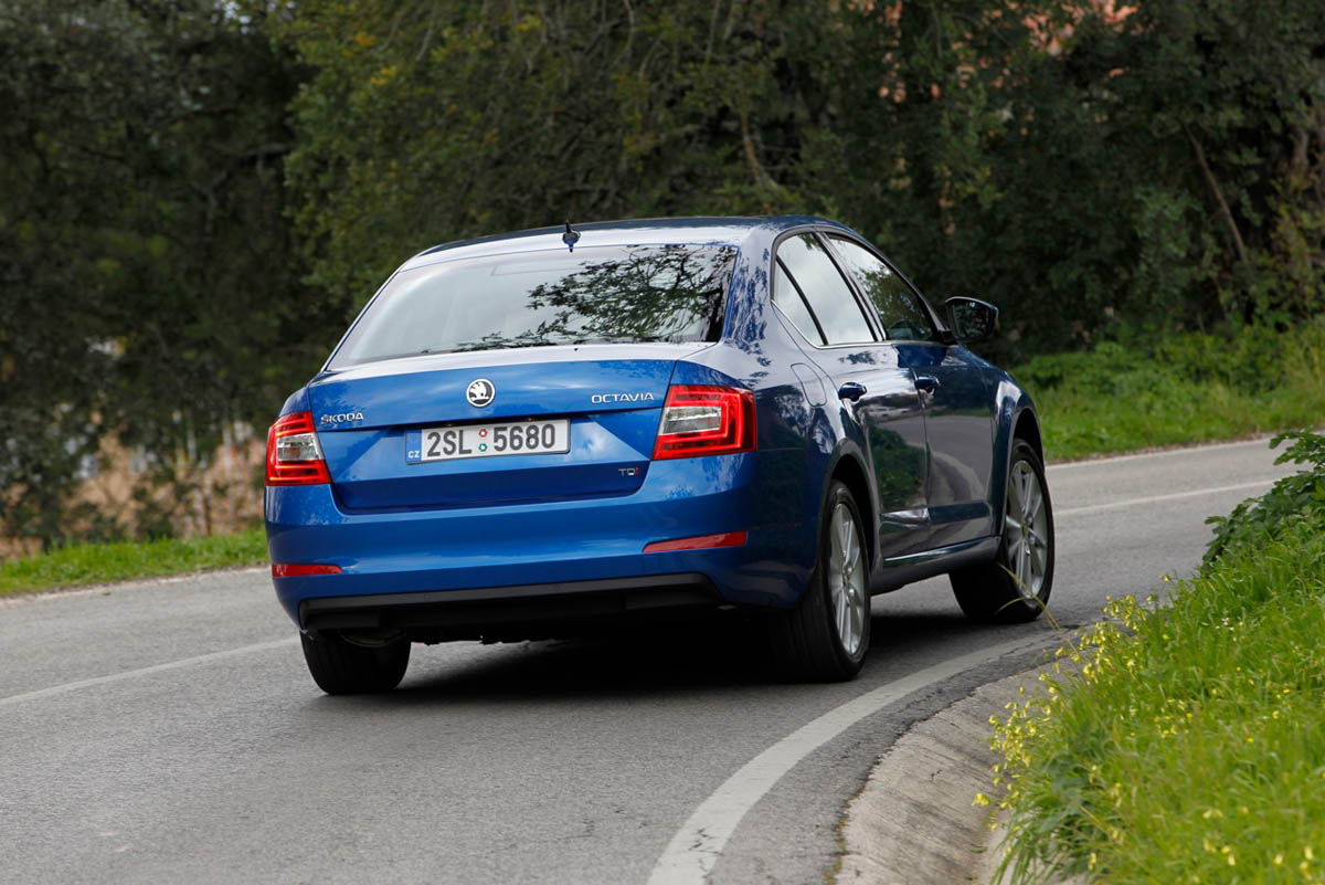 2013 Skoda Octavia rear