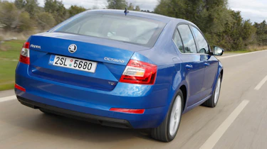 2013 Skoda Octavia rear view
