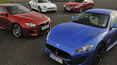 Maserati GranTurismo Sport v Mercedes CLS 63 AMG, BMW M6, Aston Martin DB9 and Bentley Continental GT Speed